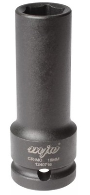 Nasadka udarowa 1/2" 6-kąt długa 16 mm MJW