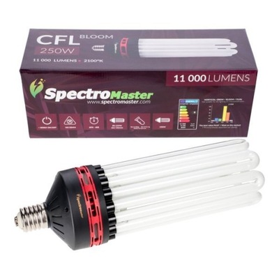 Lampa CFL 250W Spectromaster - 8U-2100K Kwitnienie