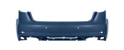 Бампер задня задній audi a3 8v хетчбек hb 3 двері pdc lift 2016-2020 lx5e фото №1