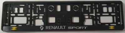 CUADRO TABLAS REJESTRACYJNEJ 3D RENAULT SPORT V2  