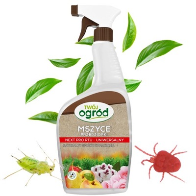 Next Pro 1l EKOLOGICZNY UNIWERSALNY ŚRODEK OWADOBÓJCZY PRZĘDZIORKA MSZYCE