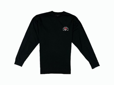 Vans longsleeve długi rękaw logo unikat czarny XL