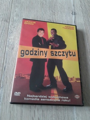 DVD Godziny szczytu 1998 Jackie Chan Chris Tucker /polskie wydanie napisy