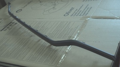 Hyundai i20 молдинг накладка заднего бампера фото №1