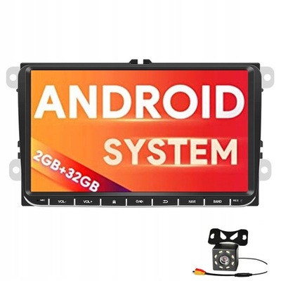 RADIO ANDROID 2DIN 2 GAS-GASOLINA RAM 32 GAS-GASOLINA VW PASSAT B  