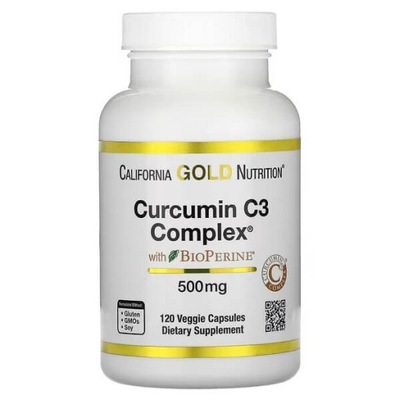 Curcumin C3 Complex with BioPerine | 120 kaps.
