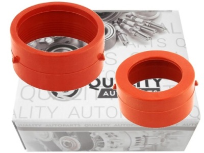 2x прокладка резонатор volvo s60 s80 xc70 2.4 d5 фото №1