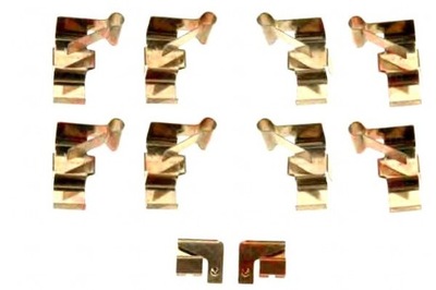 Trw набір монтажний гальмівних колодок toyota hiace iii wago фото №1