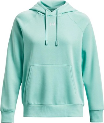 BLUZA DAMSKA Z KAPTUREM DRESOWA SPORTOWA RIVAL FLEECE HOODIE UNDER ARMOUR