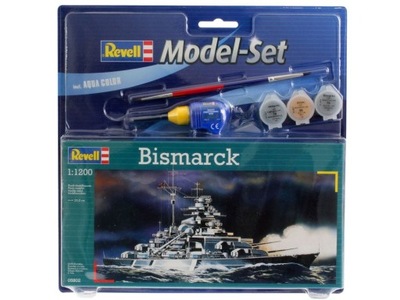 1/1200 Okręt do sklejania Bismarck | Revell 65802
