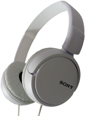 Słuchawki nauszne Sony MDR ZX110 białe