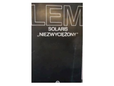 Solaris Niezwyciężony - S Lem