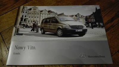 MERCEDES NUEVO VITO UNIVERSAL 2010 PROSPEKT POLSKA  