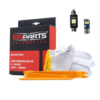 Eplset350 набор лампочка led do jeep wrangler jk 4 - door 2007 - teraz фото №1