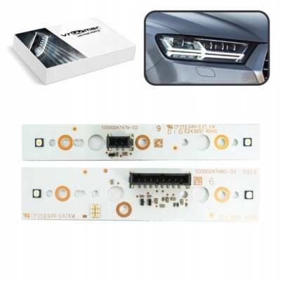 Модуль пластина drl лампи фара audi q7 sq7 15-20 full led matrix правий фото №1
