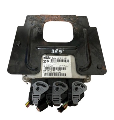 Бортовий комп'ютер блок керування двигуна citroen оригінальний номер 9659099180 фото №1