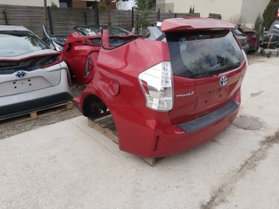 TOYOTA PRIUS PLUS COMPUESTO PARTE TRASERA PARAGOLPES TAPA DE MALETERO PAS  