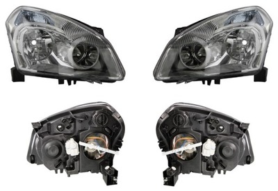 ФАРА NISSAN QASHQAI 07-10 ДВИГАТЕЛЬ L+P TYC