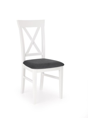 Krzesło prowansalskie BERGAMO Halmar Białe