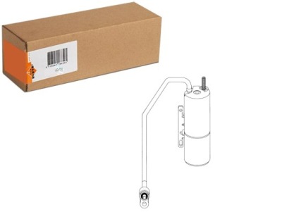 Осушувач кондиціонера cadillac bls fiat croma opel signum vectra c фото №1