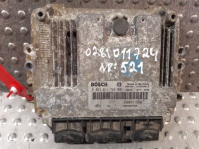 Бортовий комп'ютер 0281011724 8200311550 8200384493 renault espace iv 2.2 dci фото №1