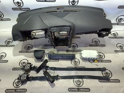 Ford mondeo mk5 mk 5 приборная панель консоль gł + радар + запуск подушка безопасности подушки безопасности ремни фото №1