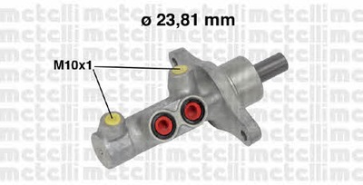 202-705 MET BOMBA HAM. RENAULT CLIO/MODUS 1,2-2,0 16V 05- Z ABS SIN ESP  