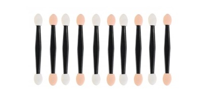 10 x Aplikator pacynka dwustronna pędzel do pyłków