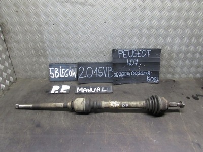 Привідний вал правий перед peugeot 407 2.0 b 04-11r фото №1