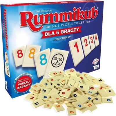 Rummikub XP Wersja dla 6 graczy TM Toys