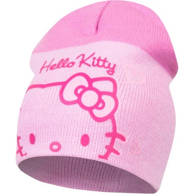 Czapka dziecięca zimowa Hello Kitty 50 różowa