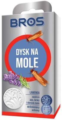 BROS DYSK LAWENDOWY NA MOLE UBRANIOWE ODZIEŻOWE 1 sztuka