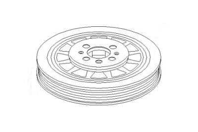 Topran шкив коленчатого вала коленчатого seat arosa skoda фото №1
