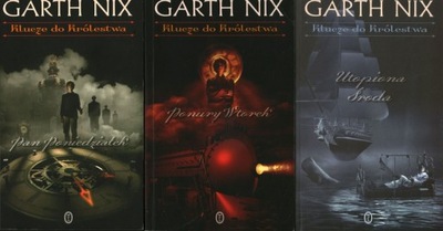 PAKIET KLUCZE DO KRÓLESTWA - 3 TOMY - GARTH NIX