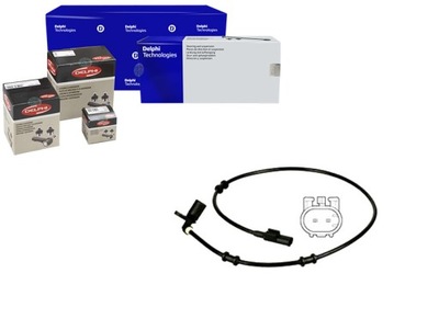 Датчик, скорость вращательная колеса delphi ss20341 фото №1