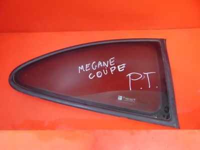 Renault megane i coupe стекло кузовная правая задняя фото №1