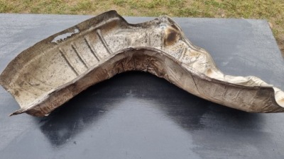 Vw t4 защита тепловая выхлоп трубы выпускной фото №1