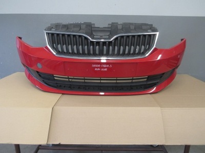 Skoda fabia 3 2014-2018 бампер перед фото №1