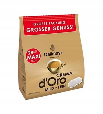 Dallmayr Crema d'Oro Mild&Fein 28pads