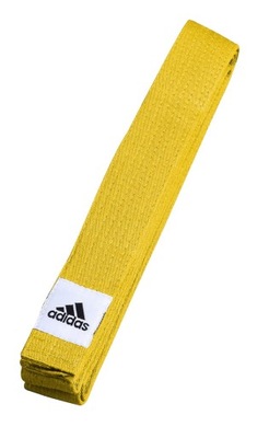 Pas Karate Taekwondo Judo Adidas żółty 200 cm