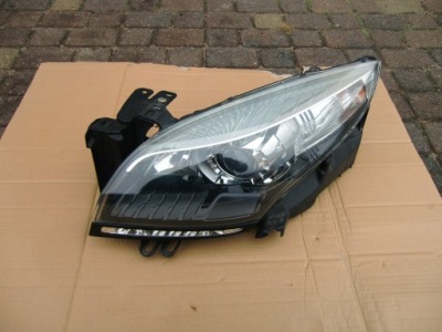 Фара ліва кронштейн  led renault megane 3 рестайлінг  ксенон гарний стан фото №1