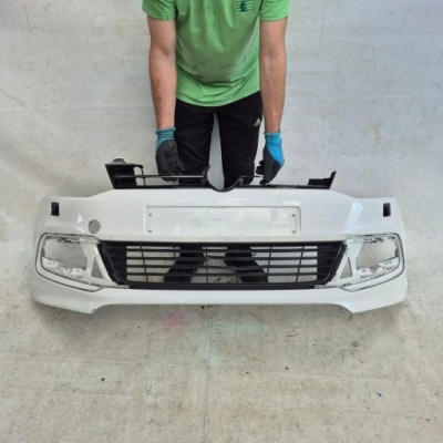 Vw polo v 5 6r r-line 09-14 бампер перед передний spr 6r0807221 фото №1