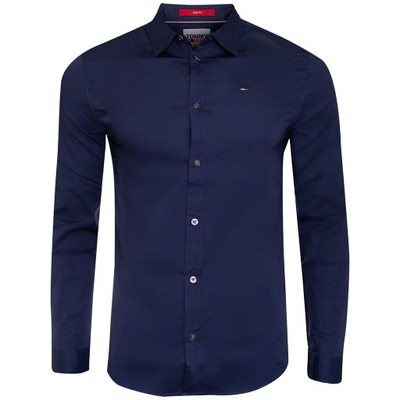 Koszula Męska TOMMY JEANS Oxford DM0DM04405 Granat