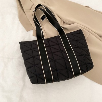 Czarna torba damska Tote Shopper luksusowe torebki