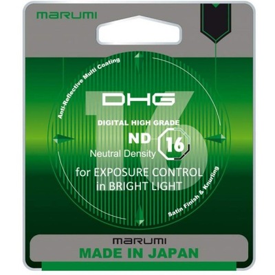 Filtr szary Marumi ND16 DHG 67 mm