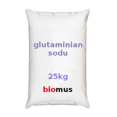 GLUTAMINIAN SODU wzmacniacz smaku 25kg BIOMUS