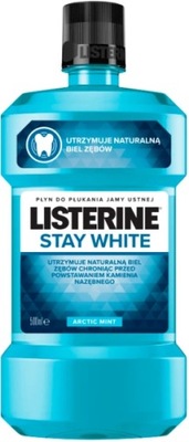 Listerine Płyn Do Płukania Jamy Ustnej Stay White 250ml