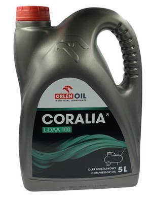 OLEJ DO SPRĘŻAREK TŁOKOWYCH CORALIA LDAA-100 VDL 100 5 LITRÓW
