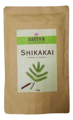 Sattva Shikakai w Proszku Odżywka Do Włosów 100g