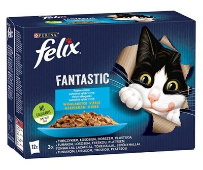 FELIX 12x85g Fantastic Ryba